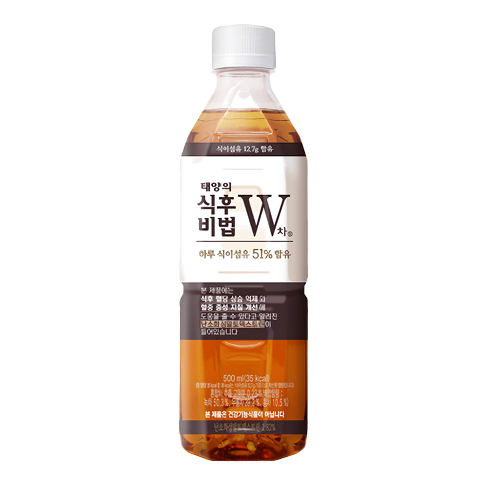 태양의 식후비법 더블유W 500mlx24펫