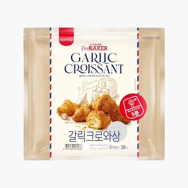 삼립 냉동 갈릭 크로와상 480g x 1봉