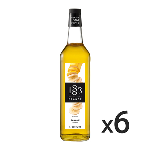1883 바나나 시럽 1000ml 1박스(6개)