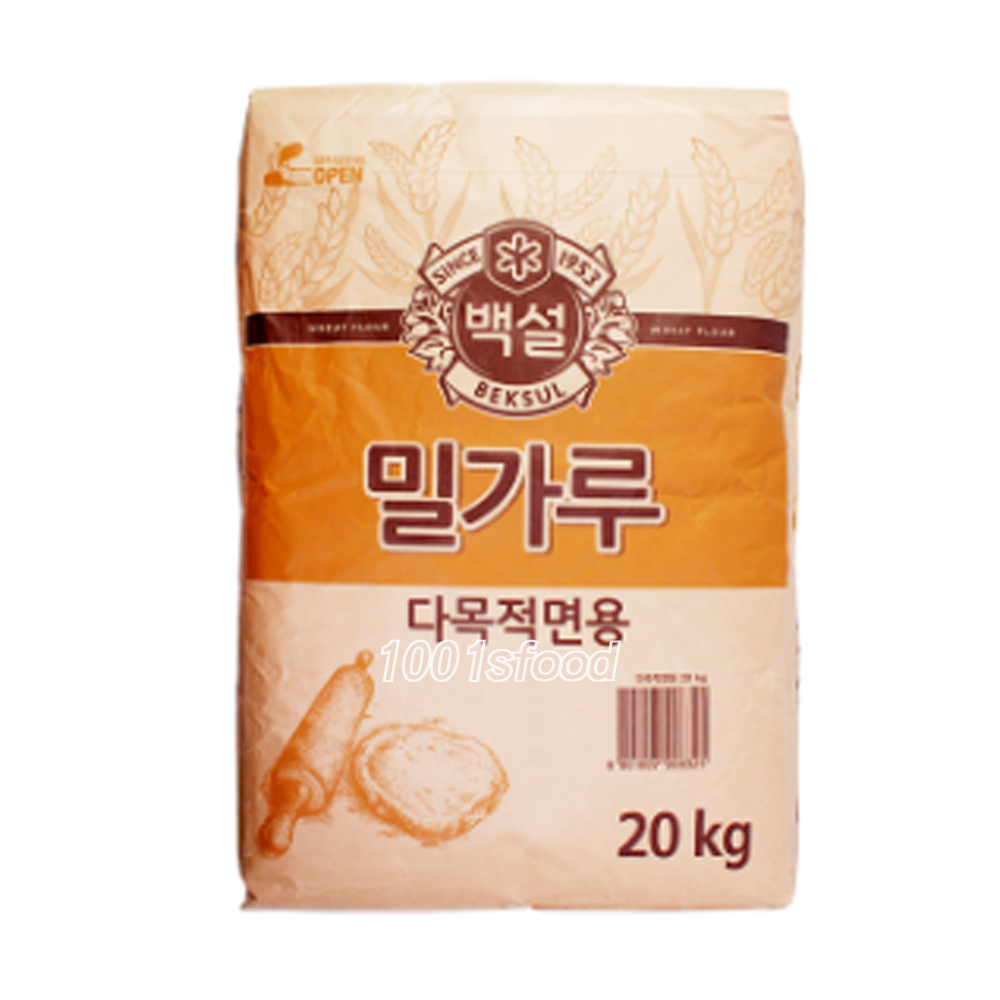 백설 밀가루 다목적면용 20kg