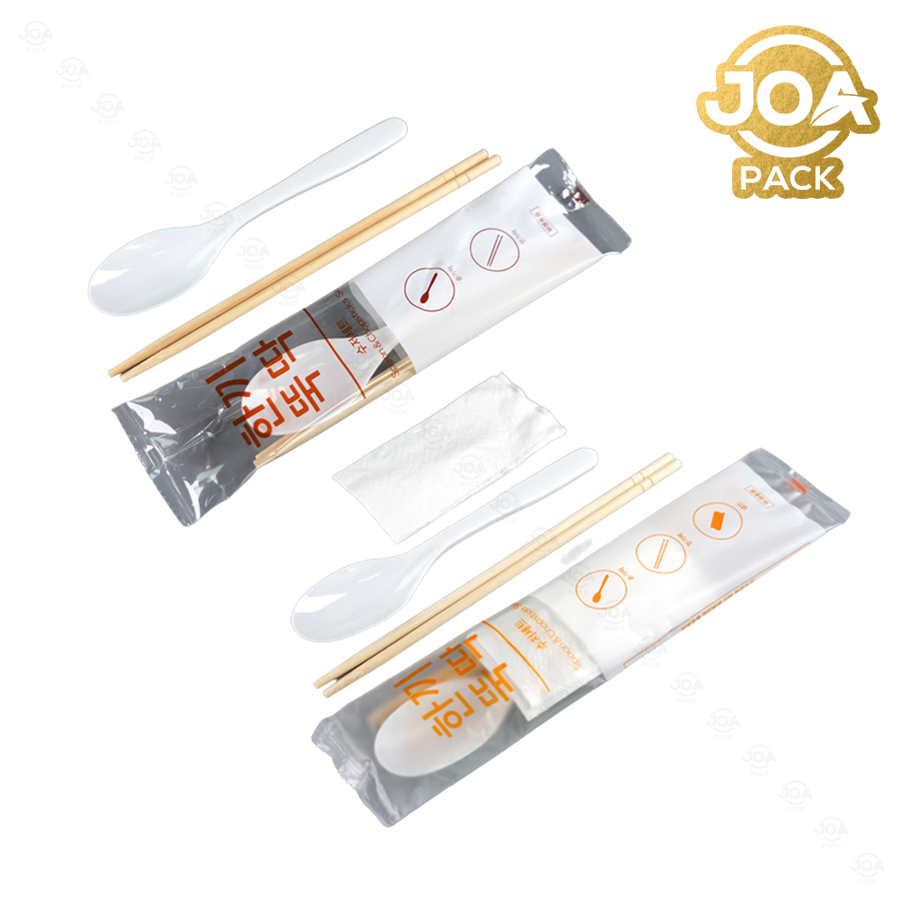 일회용 수저 젓가락 세트 한끼뚝딱 (KO)