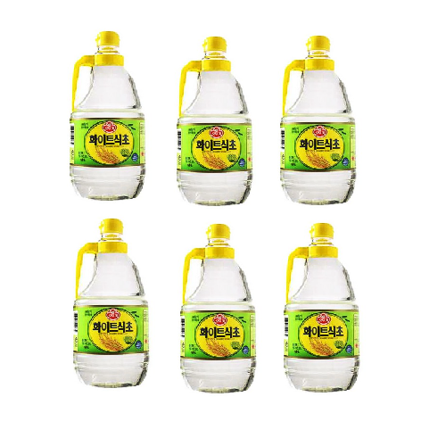 오뚜기 화이트 식초 1.8L 6개