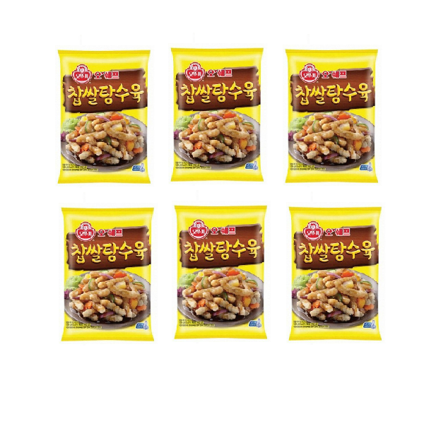 오뚜기 오쉐프 찹쌀 탕수육 1키로 6개