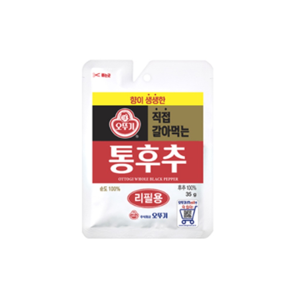오뚜기 직접갈아먹는 통후추 리필용 35G