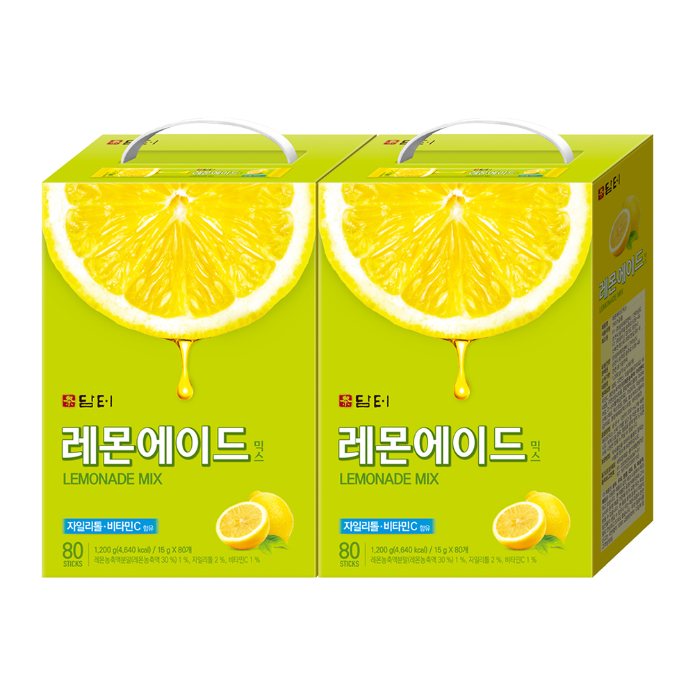 담터 레몬에이드 믹스 160T (80T 2개)