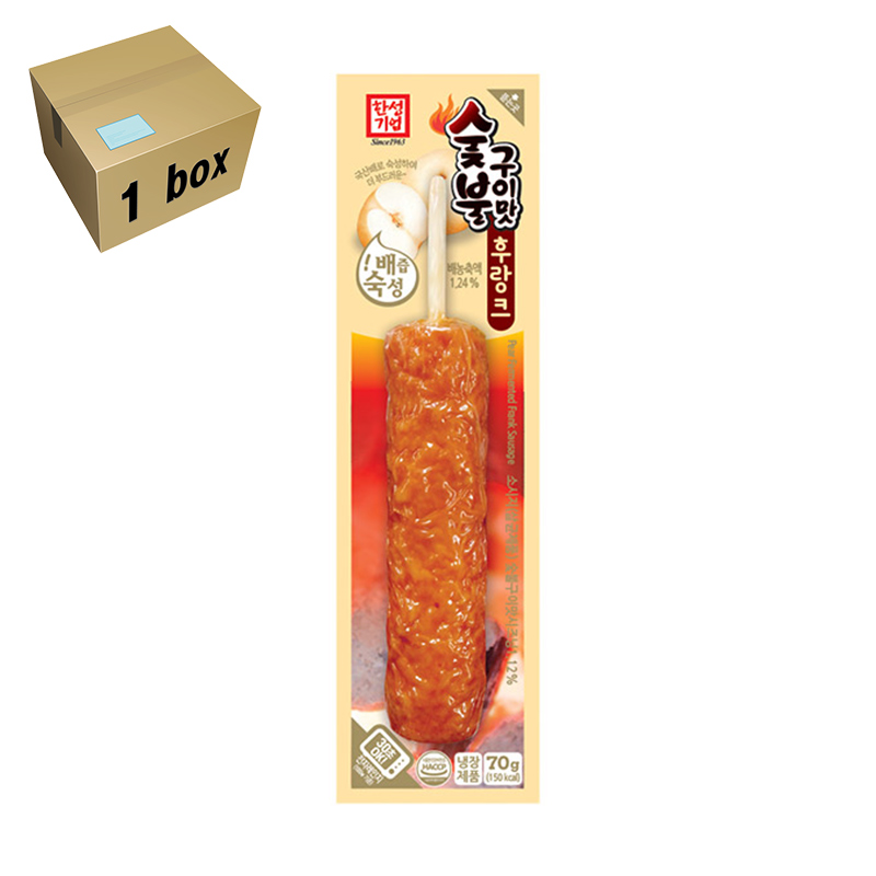 한성 배즙 숙성 숯불구이맛 후랑크 1box (70g*30개)