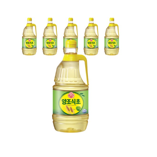오뚜기 양조 식초 1.8L 6개