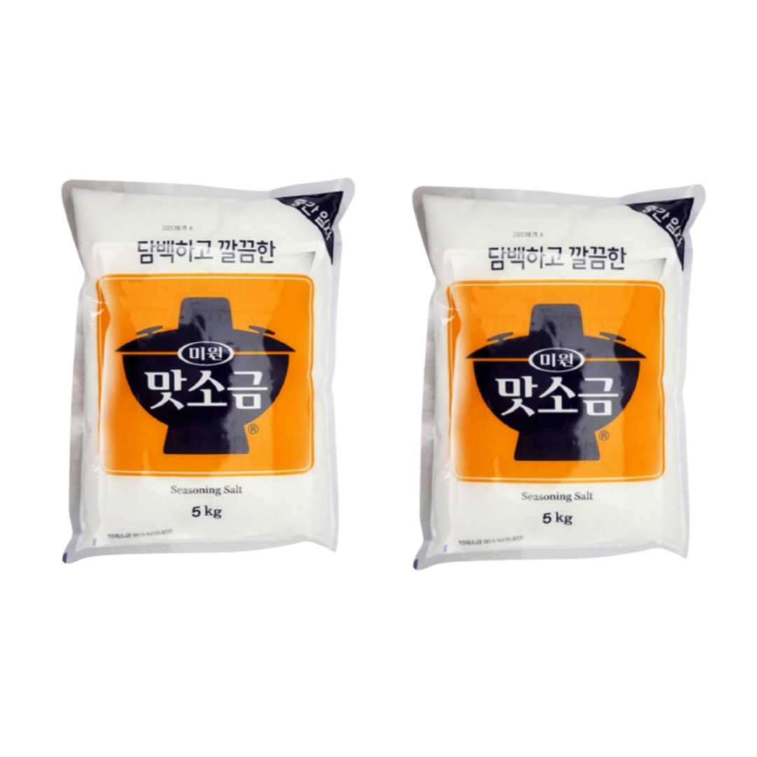 대상 미원 맛소금 중간입자 5kgx2개