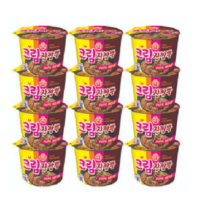 오뚜기 크림진짬뽕 용기 105g 12개