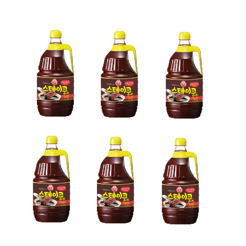 오뚜기 스테이크 소스 2.1KG 6개