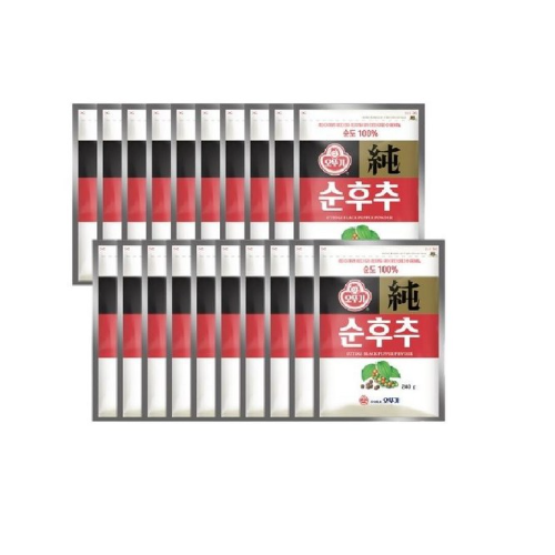 오뚜기 순후추 240g 20개 파우치