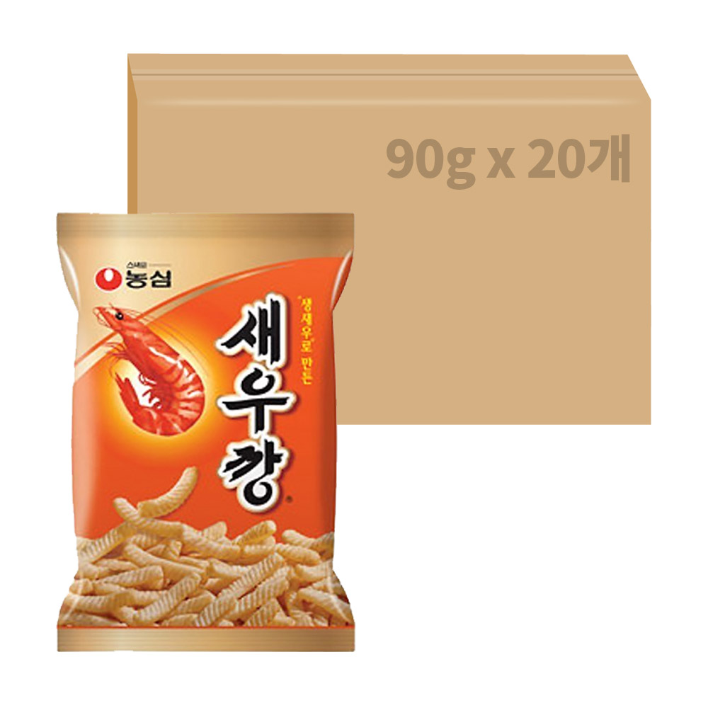 농심 새우깡 90g x 20개