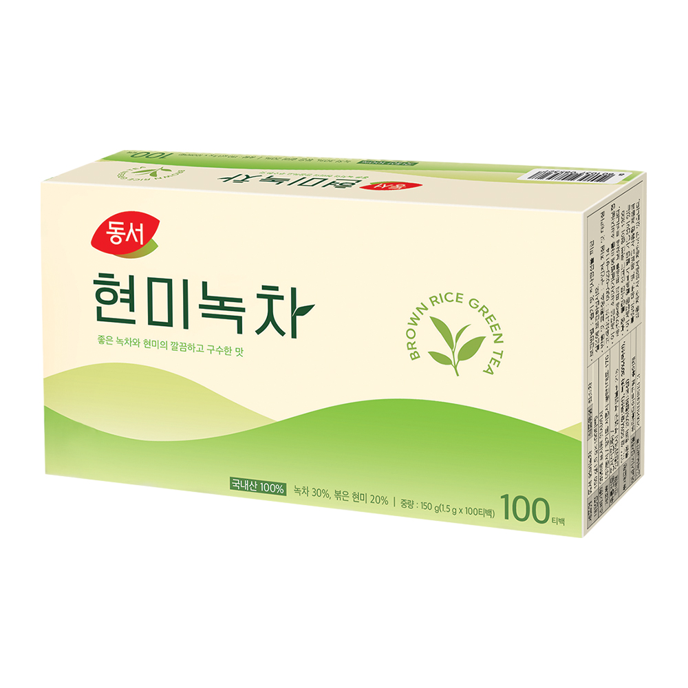 동서 현미녹차 100T