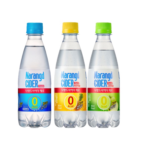 [동아오츠카]나랑드사이다350ml20입/40입[오리지널,그린애플,파인애플]