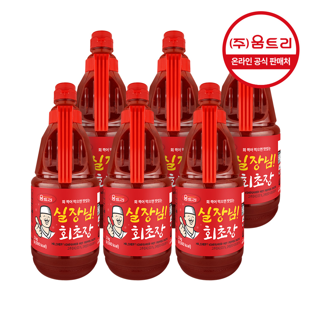 움트리 실장님회초장 2kg x 6EA