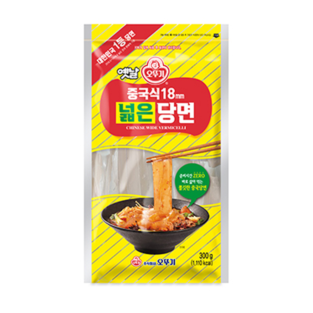오뚜기 중국식 18MM 넓은당면 300G