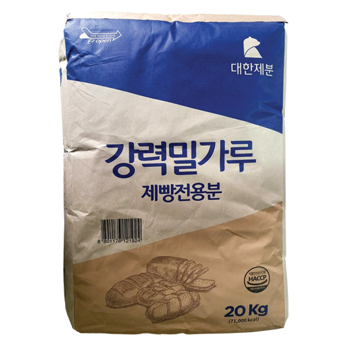 대한제분 강력밀가루 제빵전용분 20kg