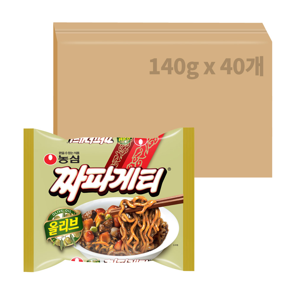 농심 짜파게티 140g x 40개