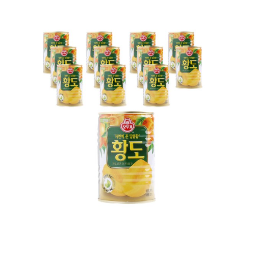 오뚜기 황도 400g 12개