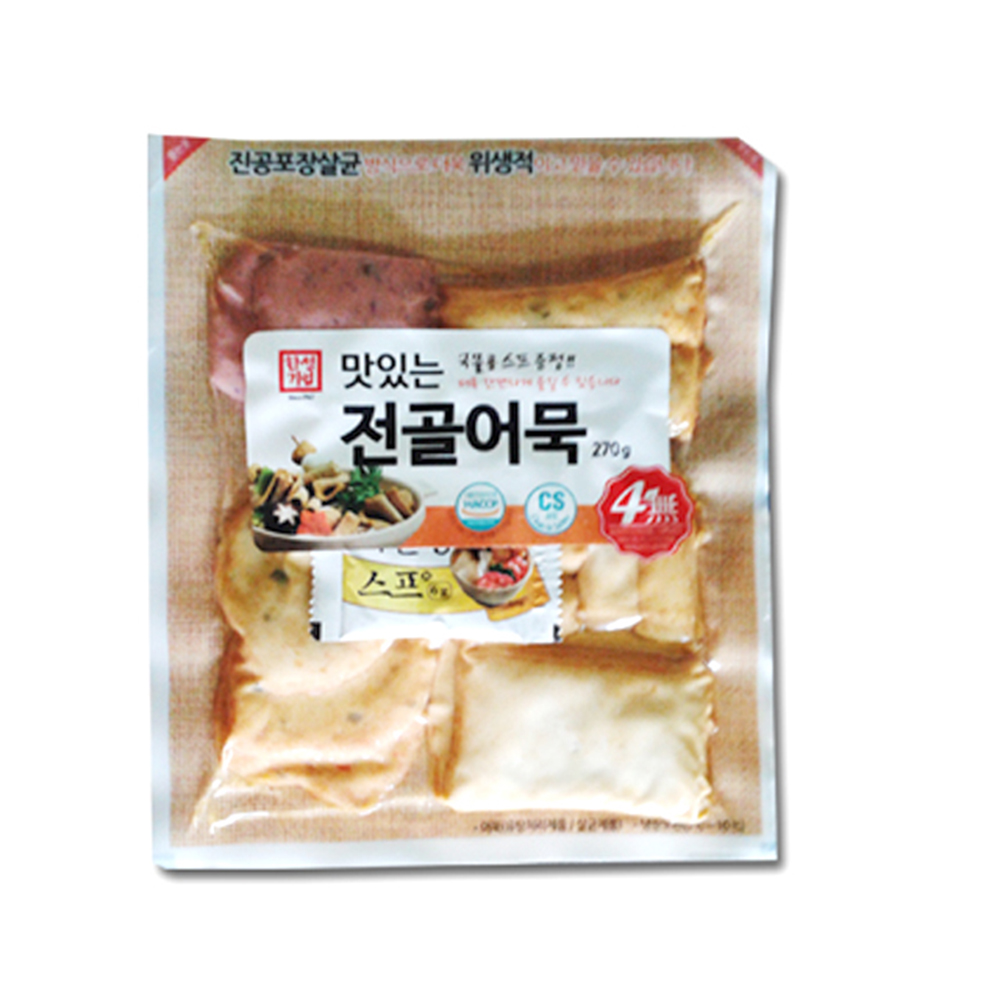 한성 맛있는 전골어묵 270g/ 쌀 떡볶이떡 스프동봉