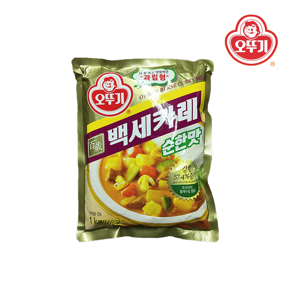 오뚜기 백세카레 순한맛1kg