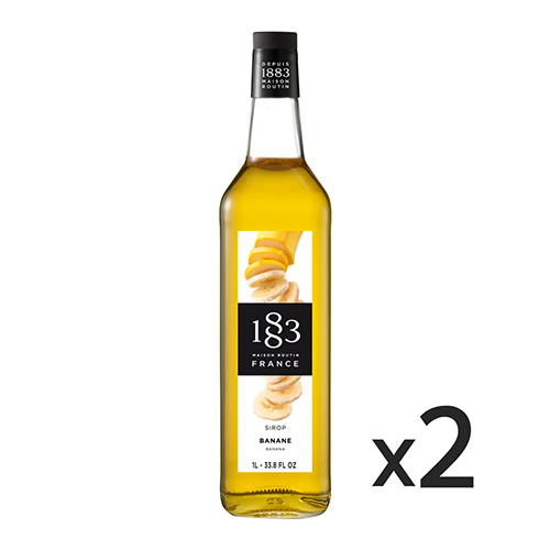 1883 바나나 시럽 1000ml 2개