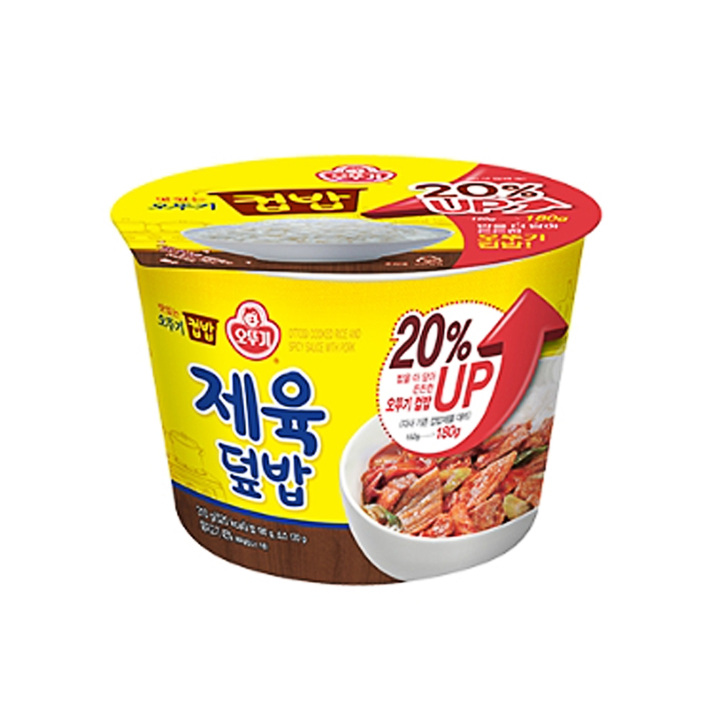 오뚜기 컵밥 제육덮밥 증량 310G