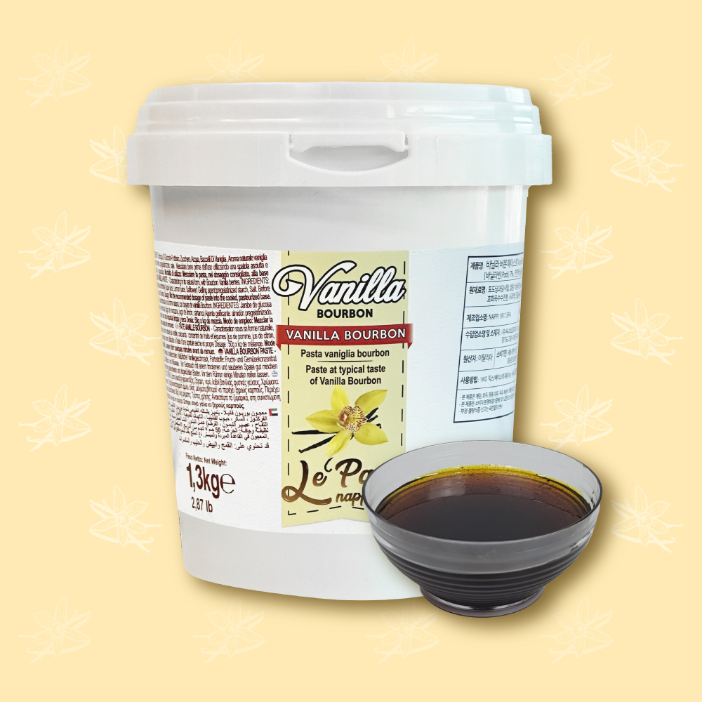 [1.3kg] NAPPI 나피 바닐라 버본 바닐라빈 페이스트