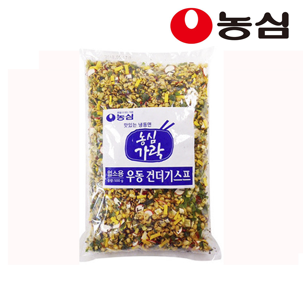 농심가락 건더기스프500g/우동건더기스프