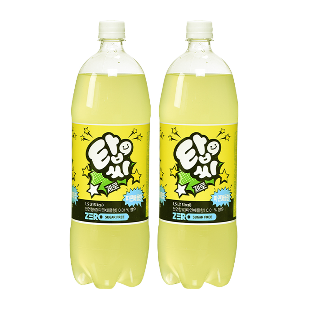 일화 탑씨 제로 파인애플 1.5L X 12pet