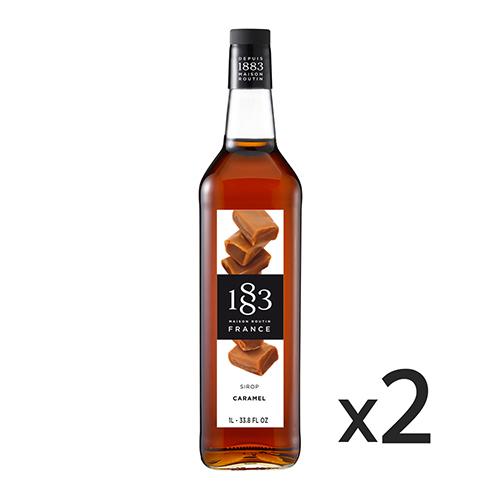 1883 카라멜 시럽 1000ml 2개
