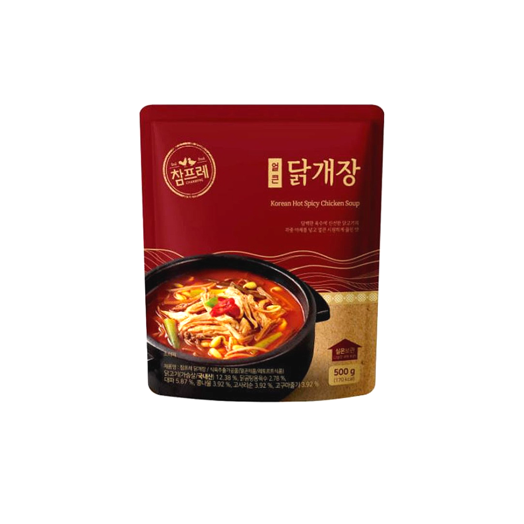 참프레 얼큰 닭개장 500g/실온 간편조리