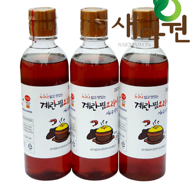 새마원 계란찜요리사 420g-3개 계란찜 계란말이 소스