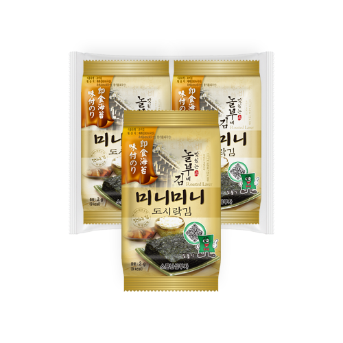 소문난삼부자 미니미니 도시락김 2g, 240개