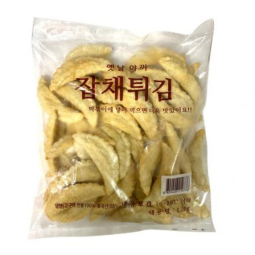 [다봄푸드] 만복 야끼만두 1.2kg 튀김 (50개입,잡채만두)