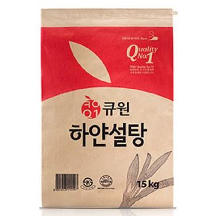 큐원 백설탕 15kg 포대